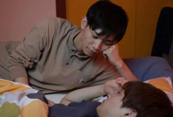 Кадр из дорамы Жизнь с ним