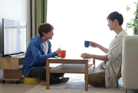 Кадр из дорамы Жизнь с ним