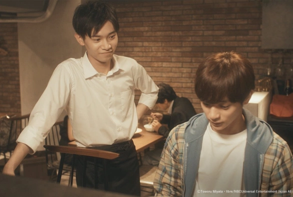 Кадр из дорамы Жизнь с ним