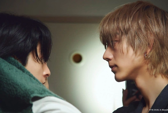 Кадр из дорамы В 25:00 в Акасаке