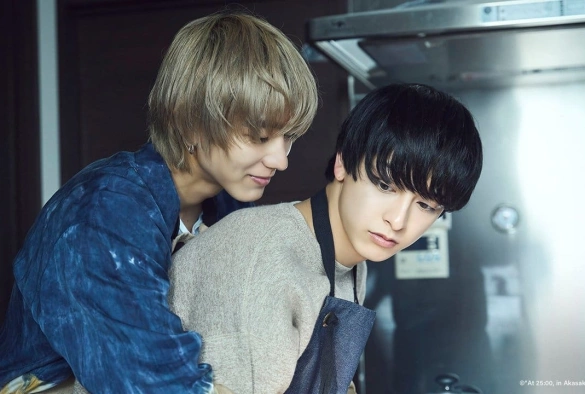 Кадр из дорамы В 25:00 в Акасаке