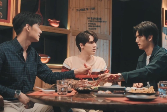 Кадр из дорамы Большой дракон