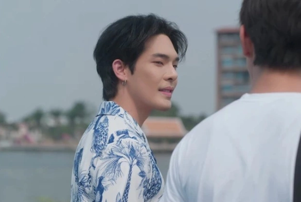 Кадр из дорамы Глубокая синяя ночь