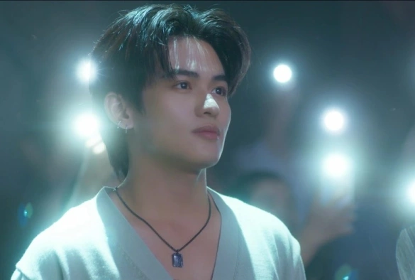 Кадр из дорамы Глубокая синяя ночь