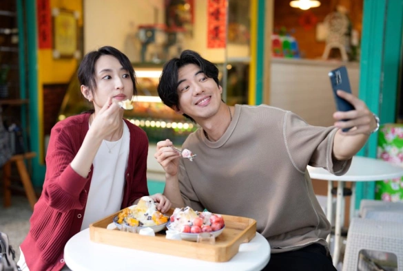 Кадр из дорамы Я замужем... но!