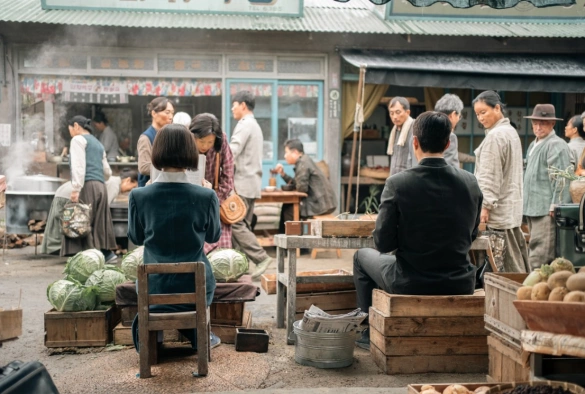 Кадр из дорамы Когда жизнь дарит тебе мандарины