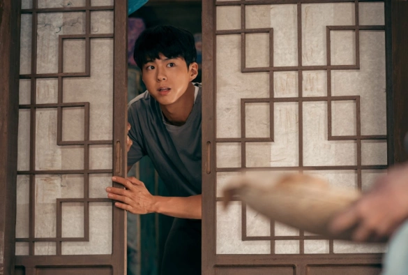 Кадр из дорамы Когда жизнь дарит тебе мандарины