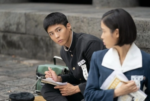 Кадр из дорамы Когда жизнь дарит тебе мандарины