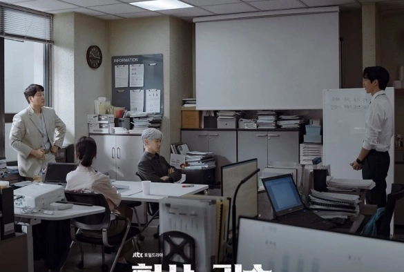 Кадр из дорамы Искусство ведения переговоров