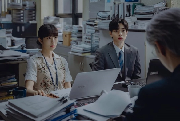 Кадр из дорамы Искусство ведения переговоров