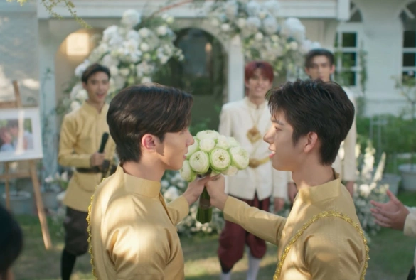 Кадр из дорамы Боже! Вампир