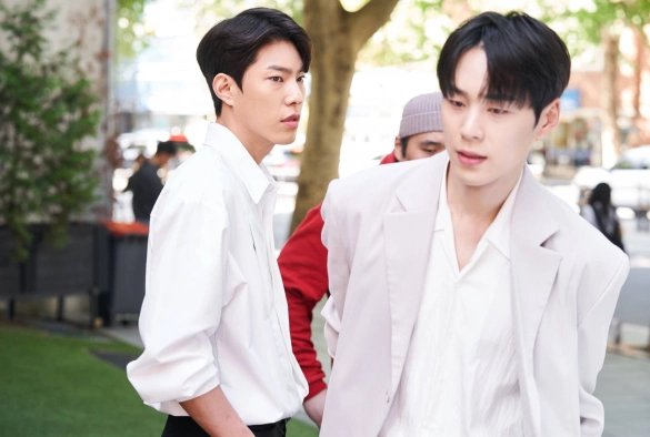 Кадр из дорамы Счастливый конец