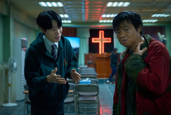 Кадр из дорамы Откровение