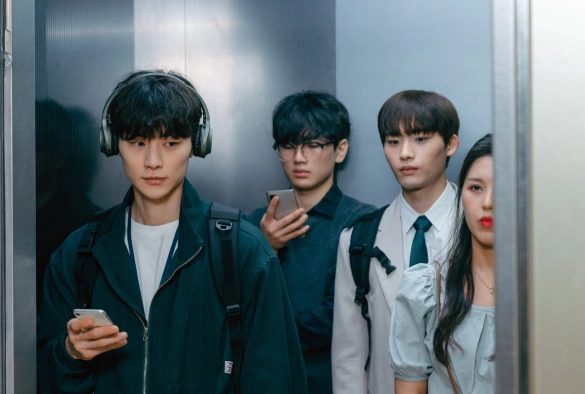 Кадр из дорамы Симуляция нашей любви