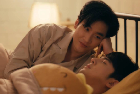 Кадр из дорамы Тайная любовь