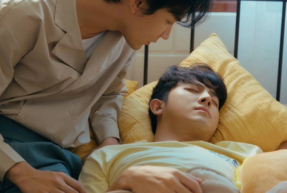 Кадр из дорамы Тайная любовь