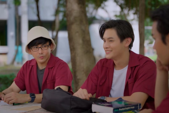 Кадр из дорамы Тайная любовь