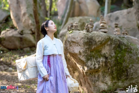 Кадр из дорамы Возвращение во дворец