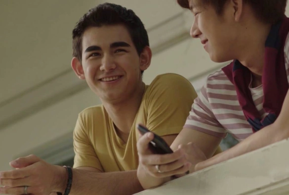 Кадр из дорамы Наше небо