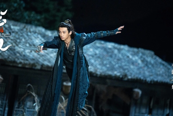 Кадр из дорамы Вечность в моменте