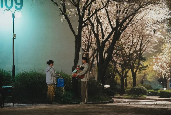 Кадр из дорамы За неделю до моей смерти