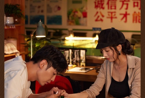 Кадр из дорамы Привет, модель