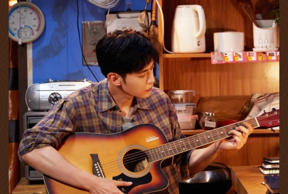 Кадр из дорамы Привет, модель