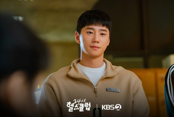 Кадр из дорамы Круглосуточный спортзал