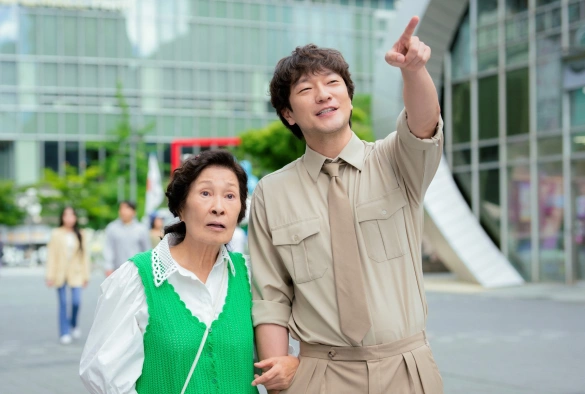 Кадр из дорамы Прекраснее, чем небеса