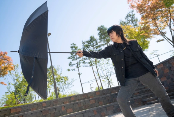 Кадр из дорамы Прекраснее, чем небеса