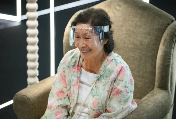 Кадр из дорамы Прекраснее, чем небеса