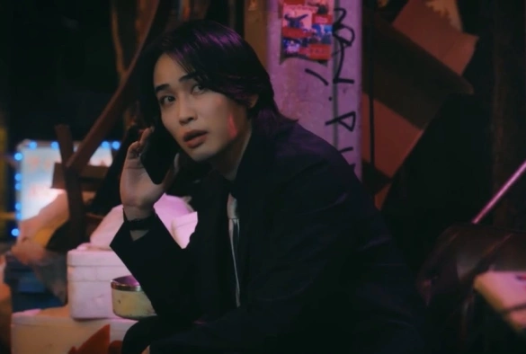 Кадр из дорамы Якудза и офисный планктон