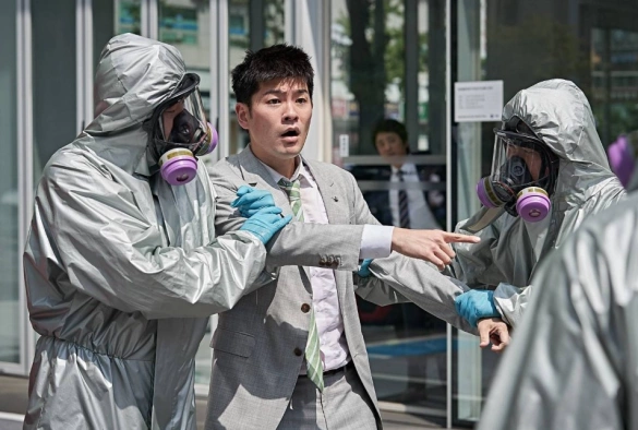 Кадр из дорамы Вирус