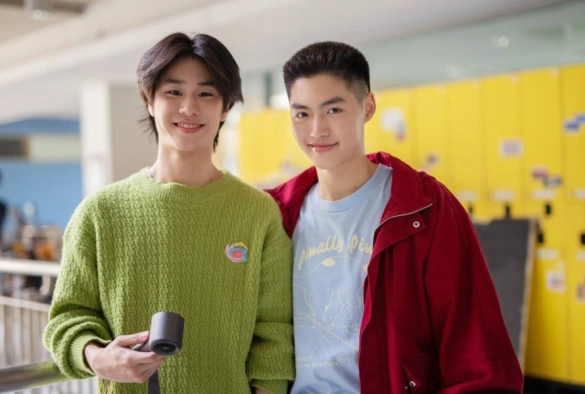 Кадр из дорамы Влюблённые мальчики