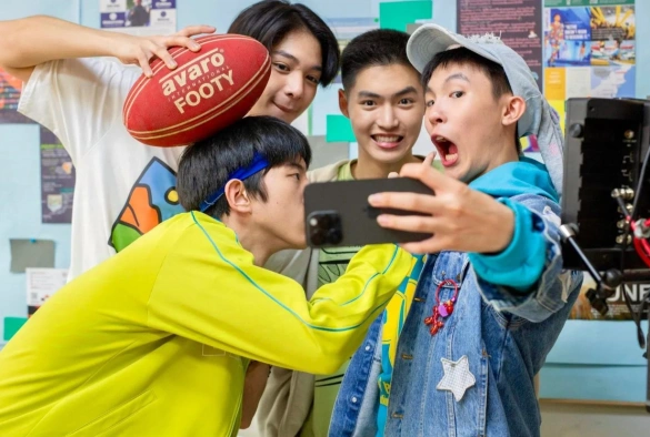 Кадр из дорамы Влюблённые мальчики