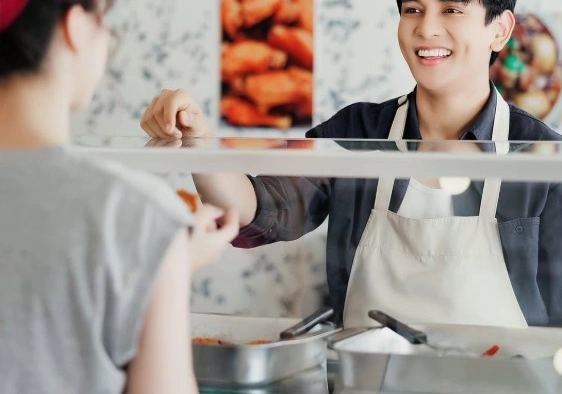 Кадр из дорамы Последняя трапеза во вселенной