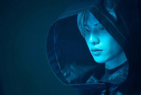 Кадр из дорамы Любовь слепа