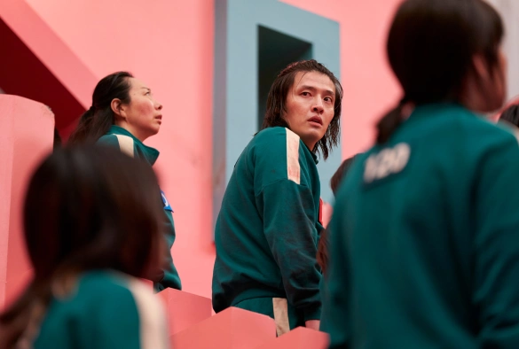 Кадр из дорамы Игра в кальмара 3 сезон