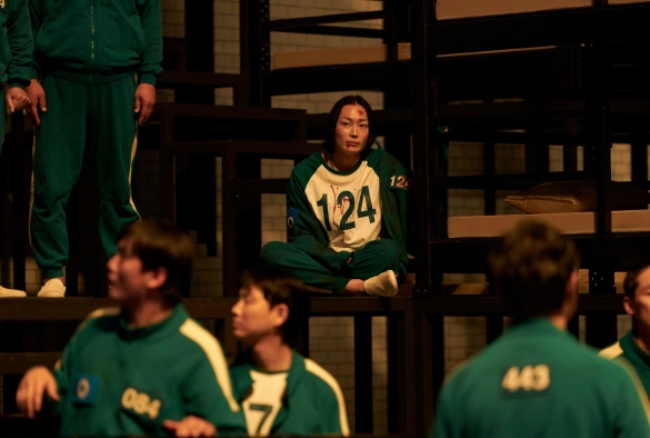 Кадр из дорамы Игра в кальмара 3 сезон