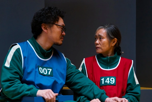 Кадр из дорамы Игра в кальмара 3 сезон