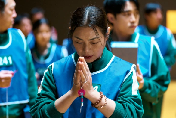 Кадр из дорамы Игра в кальмара 3 сезон