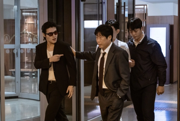 Кадр из дорамы Оппозиция