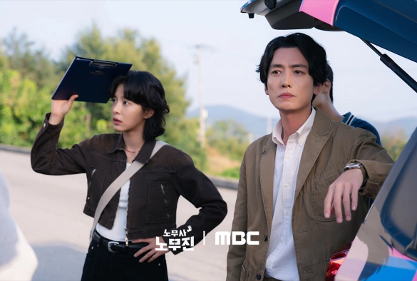 Кадр из дорамы Адвокат по трудовым спорам Но Му Джин