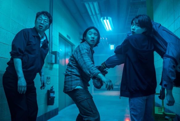 Кадр из дорамы Великолепная пятёрка