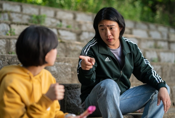 Кадр из дорамы Великолепная пятёрка