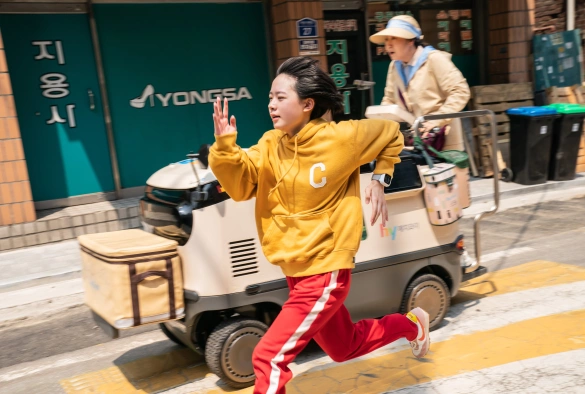 Кадр из дорамы Великолепная пятёрка