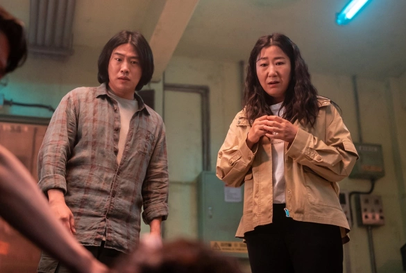 Кадр из дорамы Великолепная пятёрка