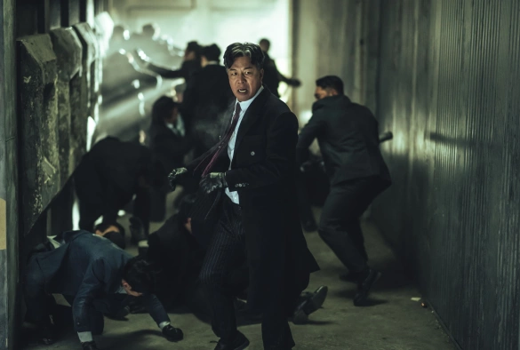 Кадр из дорамы Пощады нет никому