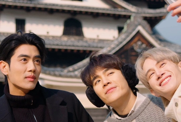 Кадр из дорамы Сезон любви в Симанэ