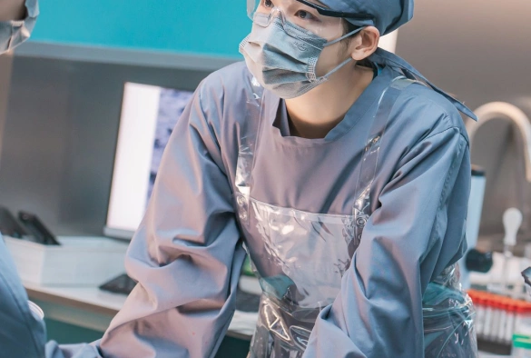 Кадр из дорамы Охотник со скальпелем